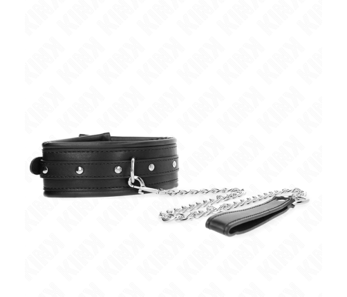 KINK - NECKLACE WITH SHINY BUCKLE STRAP 65 CM 48.5 CM X 5.3 CM