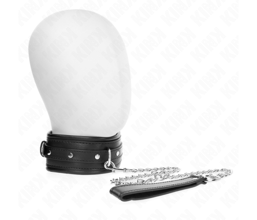 KINK - NECKLACE WITH SHINY BUCKLE STRAP 65 CM 48.5 CM X 5.3 CM