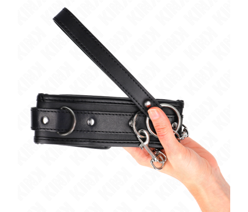 KINK - BASIC MODEL COLLAR WITH LEASH 65 CM MODEL 1 53 X 6 CM