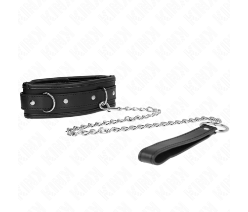 KINK - BASIC MODEL COLLAR WITH LEASH 65 CM MODEL 1 53 X 6 CM