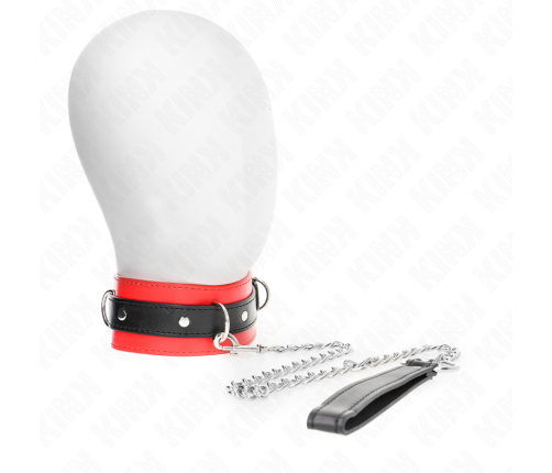 KINK - COLLAR WITH BELT 65 CM WITH STRAP RED 54 X 4.5 CM