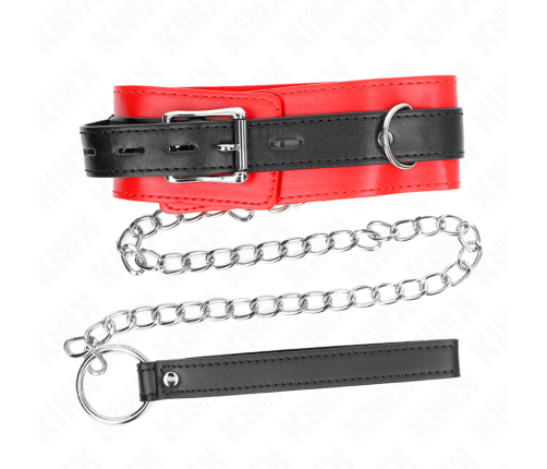 KINK - COLLAR WITH BELT 65 CM WITH STRAP RED 54 X 4.5 CM