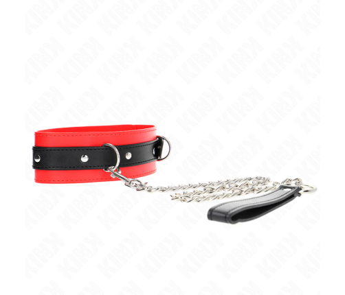 KINK - COLLAR WITH BELT 65 CM WITH STRAP RED 54 X 4.5 CM