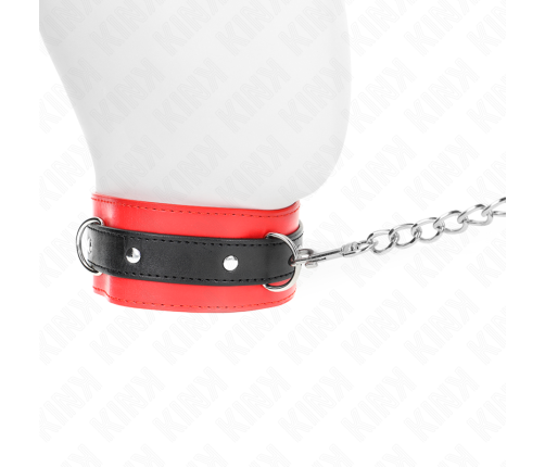 KINK - COLLAR WITH BELT 65 CM WITH STRAP RED 54 X 4.5 CM