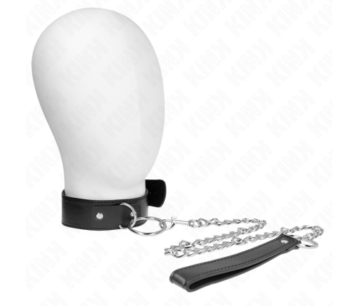 KINK - BASIC MODEL COLLAR WITH LEASH MODEL 4 ADJUSTABLE 36-43 CM