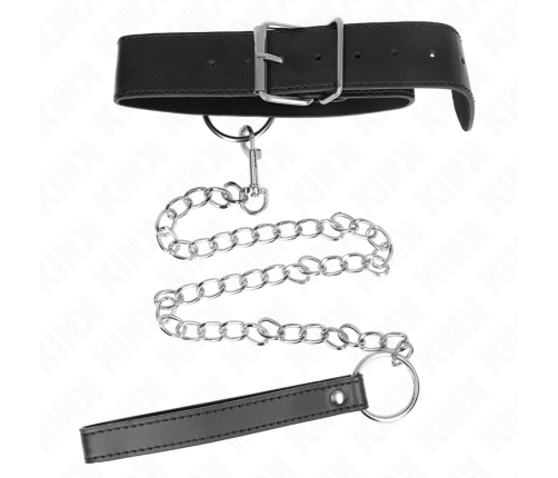KINK - BASIC MODEL COLLAR WITH LEASH MODEL 4 ADJUSTABLE 36-43 CM