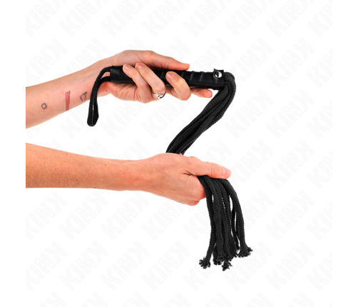 KINK - BLACK ROPE WHIP 56 CM