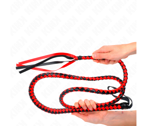 KINK - RED LONG SNAKE WHIP 210 CM