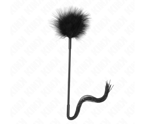 KINK - SILICONE WHIP WITH FEATHERS FOR TICKLE 47 CM