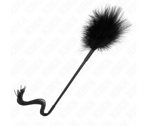 KINK - SILICONE WHIP WITH FEATHERS FOR TICKLE 47 CM