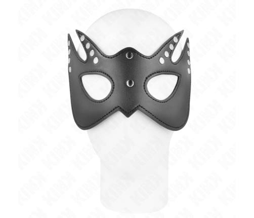 KINK - BAT MASK WITH RIVETS 23 x 15 CM