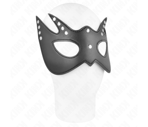 KINK - BAT MASK WITH RIVETS 23 x 15 CM