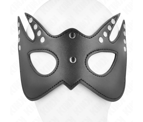 KINK - BAT MASK WITH RIVETS 23 x 15 CM