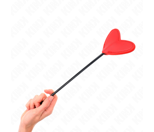 KINK - RED HEART SHAPED PALETTE 33 X 10 CM