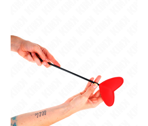 KINK - RED HEART SHAPED PALETTE 33 X 10 CM