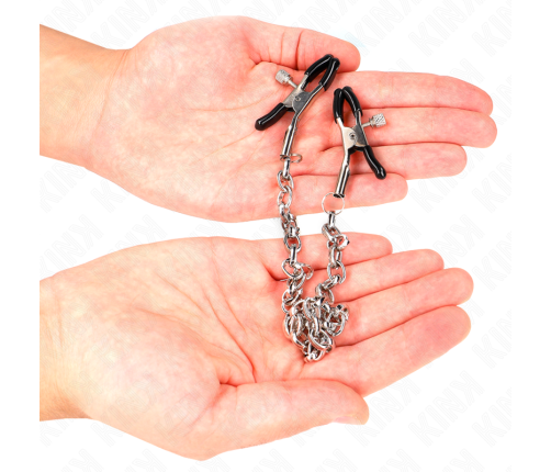 KINK - THICK CHAIN NIPPLE CLAMPS 30 CM