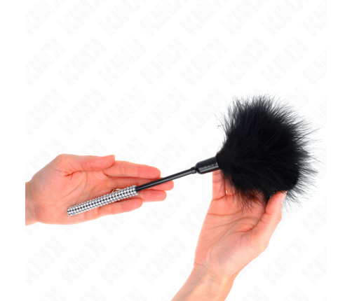 KINK - TICKLE FEATHERS WITH RHINESTONE HANDLE 27 CM