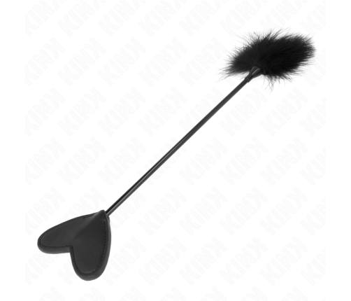 KINK - TICKLE FEATHERS WITH HEART PADDLE 31 CM