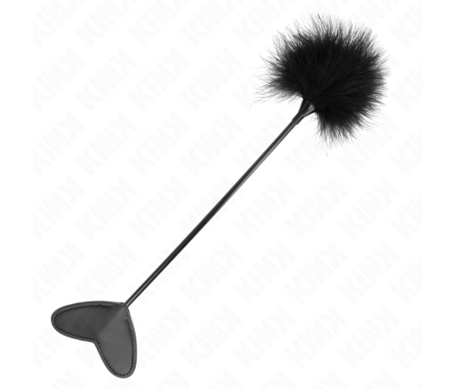 KINK - TICKLE FEATHERS WITH HEART PADDLE 31 CM
