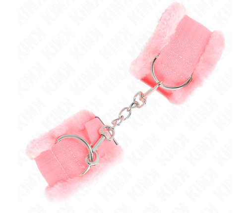 KINK - MUÑEQUERAS FORRADA ROSA AJUSTABLE 17-31 CM X 7 CM