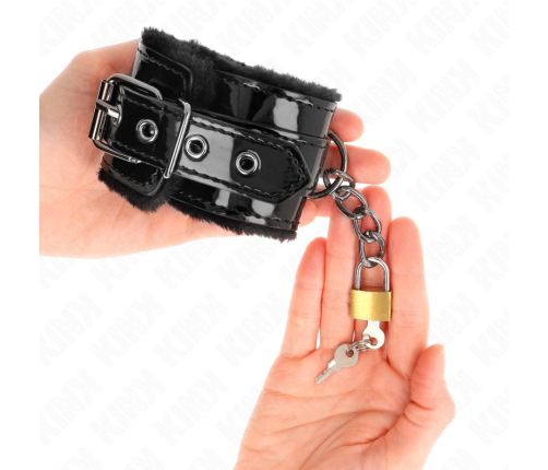 KINK - LIGHT WRIST RESTRAINTS WITH A COPPER LOCK ADJUSABLE 17-29 CM X 5.5 CM