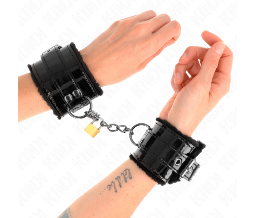 KINK - LIGHT WRIST RESTRAINTS WITH A COPPER LOCK ADJUSABLE 17-29 CM X 5.5 CM