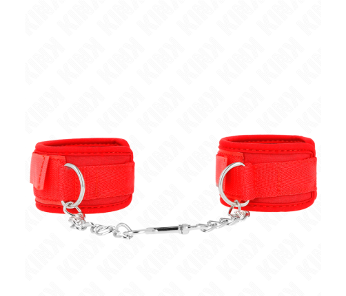KINK - NEOPRENE WRIST RESTRAINTS RED 42 X 5 CM