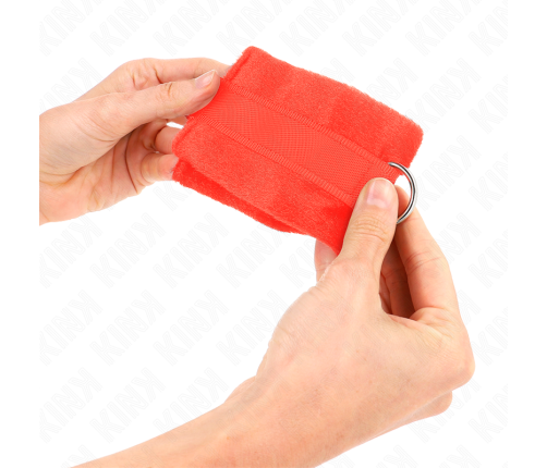 KINK - MUÑEQUERAS PARA PRINCIPIANTES ROJO 30 X 7 CM