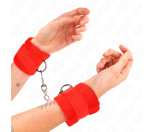 KINK - MUÑEQUERAS PARA PRINCIPIANTES ROJO 30 X 7 CM