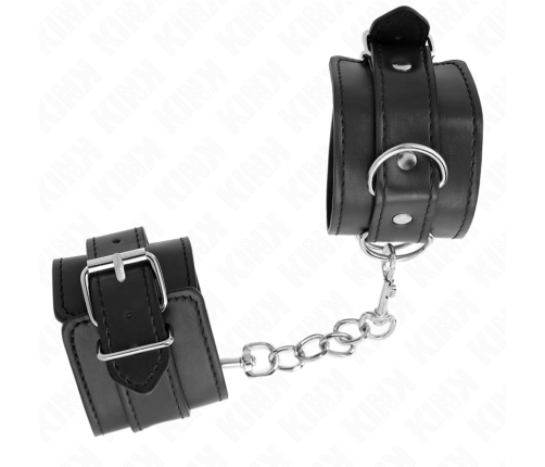 KINK - SIMPLE WRIST RESTRAINTS BLACK ADJUSTABLE 20-23 CM X 5.5 CM