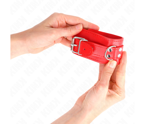 KINK - SIMPLE WRIST RESTRAINTS RED ADJUSTABLE 20-23 CM X 5.5 CM