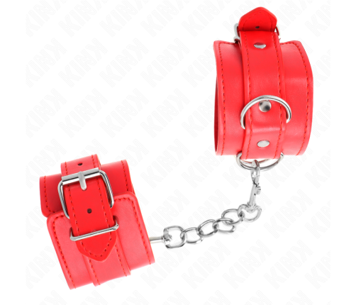 KINK - SIMPLE WRIST RESTRAINTS RED ADJUSTABLE 20-23 CM X 5.5 CM
