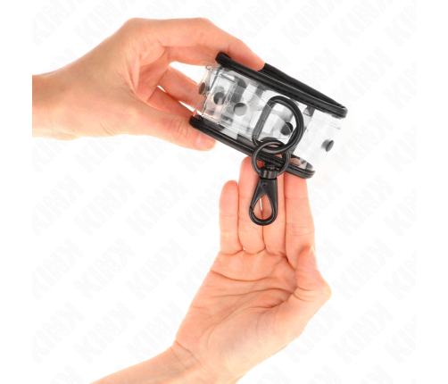 KINK - CLEAR WRIST CUFFS ADJUSTABLE 18-30 CM X 5.5 CM