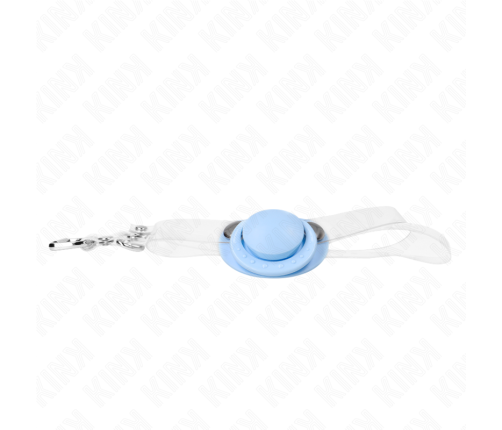 KINK - LIGHT BLUE PACIFIER SHAPED GAG 5.5 x 4 CM ADJUSTABLE 43-60 CM