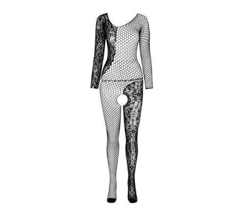 PASSION - BS 107 BODYSTOCKING WHITE ONE SIZE