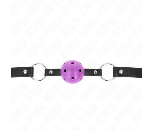 KINK - HOLLOW HARD PURPLE BALL 4.5 CM GAG 63.5 X 2 CM
