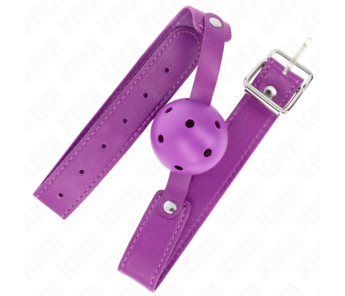 KINK - PURPLE BREATHABLE BALL 4.5 CMGAG 65 x 2.5 CM