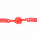 KINK - RED BREATHABLE BALL 4.5 CM GAG 65 x 2.5 CM