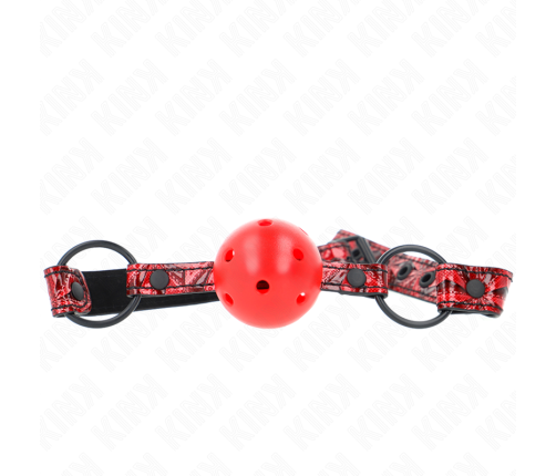 KINK - DIAMOND PATTERN BALL 4.5 CM GAG MODEL 1 64.5 CM ADJUSTABLE 42-60 CM