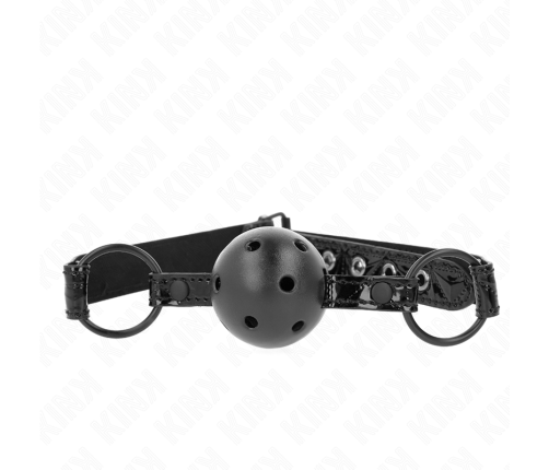 KINK - DIAMOND PATTERN BALL 4.5 CM GAG MODEL 3 64.5 CM ADJUSTABLE 42-60 CM