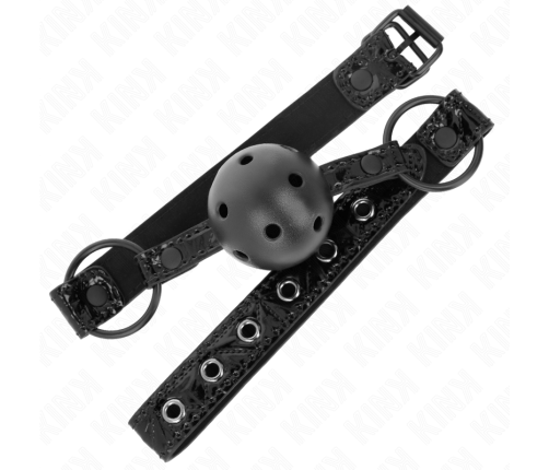 KINK - DIAMOND PATTERN BALL 4.5 CM GAG MODEL 3 64.5 CM ADJUSTABLE 42-60 CM