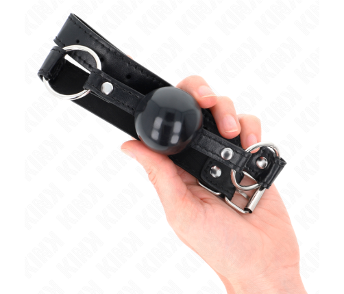 KINK - BLACK TPE BALL 4 CM GAG 60 x 2 CM