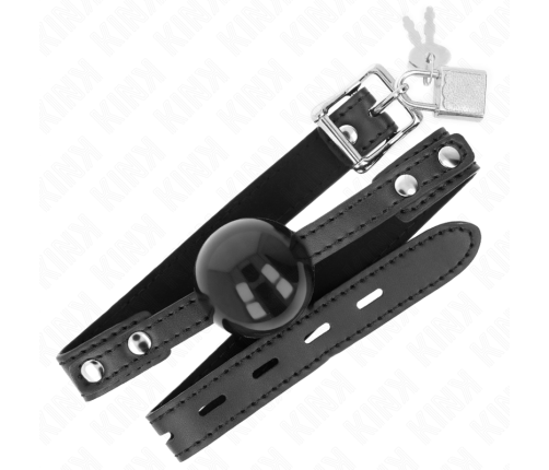 KINK - SOFT TPE BALL 4 CM GAG MODEL 3 60 x 2 CM ADJUSTABLE 37-52 CM