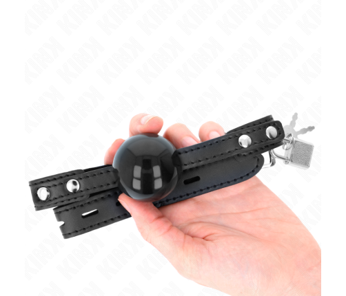 KINK - SOFT TPE BALL 4 CM GAG MODEL 3 60 x 2 CM ADJUSTABLE 37-52 CM