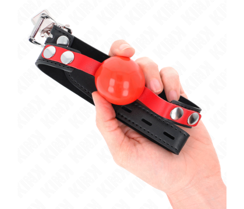 KINK - SOFT TPE BALL 4 CM GAG MODEL 4 60 x 2 CM ADJUSTABLE 37-52 CM