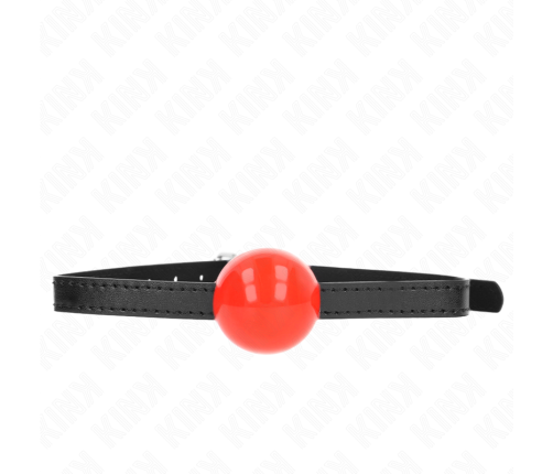 KINK - RED SINGLE SOLID BALL 4 CM GAG 65 x 1.5 CM