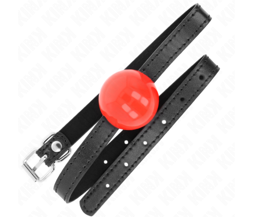 KINK - RED SINGLE SOLID BALL 4 CM GAG 65 x 1.5 CM