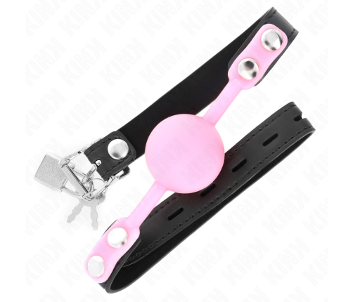 KINK - LUMINOUS SILICONE BALL 4 CM GAG 60 x 2 CM