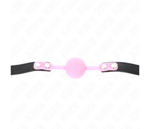KINK - LUMINOUS SILICONE BALL 4 CM GAG 60 x 2 CM
