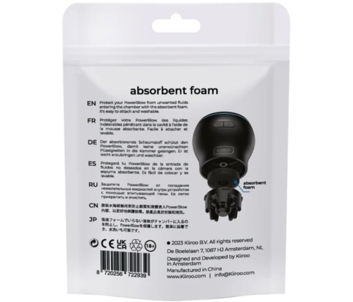 KIIROO - POWER BLOW ABSORBENT FOAM 5 PACK